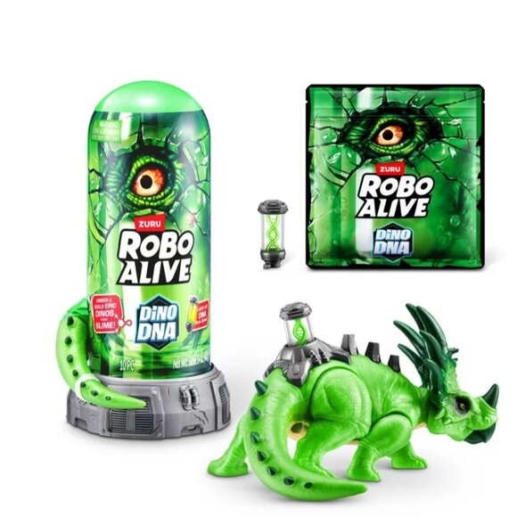 Robo Alive Dino DNA Dinosaur Robot Toy for Child , Light-Up DNA Helix Spine by Z - Picture 1 of 1
